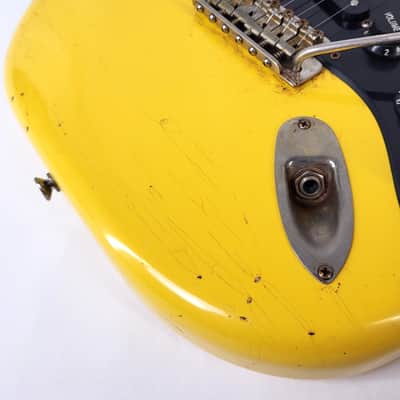 2025 Del Toro Guitars Veronica Stinger Yellow image 9