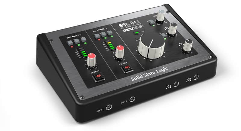 Solid State Logic SSL2+-MKII 32-Bit 192kHz 2x4 USB-C Audio Interface image 1