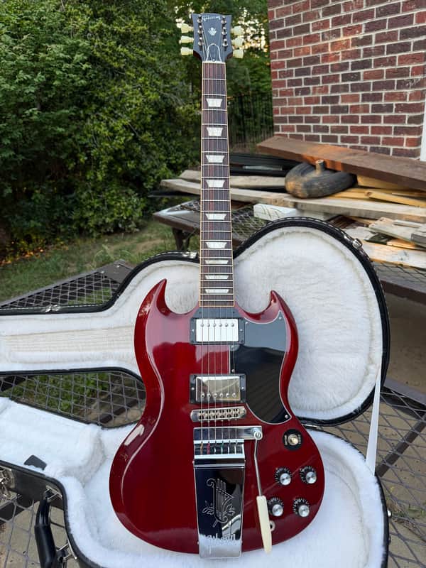 Gibson SG ‘61 Reissue w/Vibrola 2013 - Heritage Cherry image 1