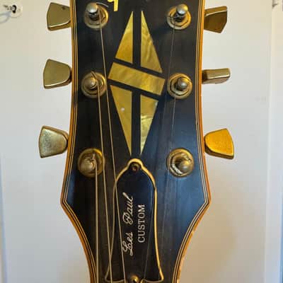 Gibson Les Paul Custom 1972 - black image 4