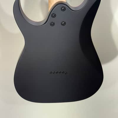 Ibanez GRG131DX-BKF Electric Guitar | Black Flat Red Accents | In-House Adjusted image 8