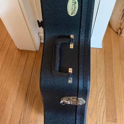 Martin Dreadnought Hardshell Case 2020s - Black with Green Interior image 2