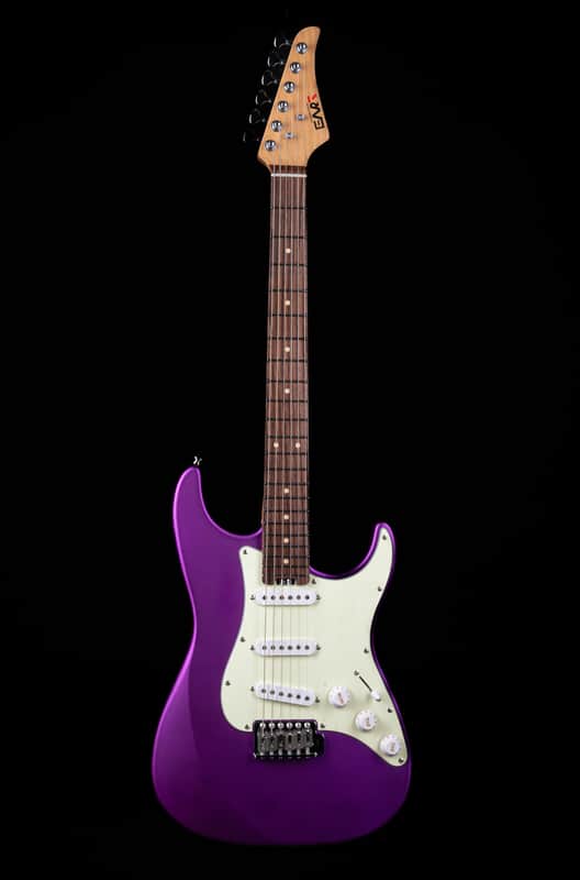 EART YMX-SG3,Roasted Book-match Mahogany Solid Body,22 Stainless Steel Frets,6-Point Synchronized Tremolo image 1