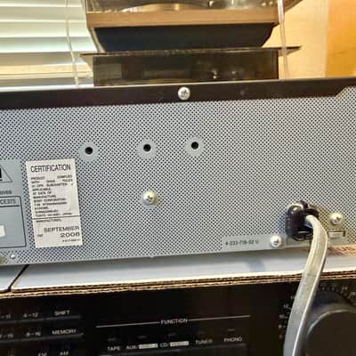 Sony CDP-CE375 5 Disc Carousel CD Changer w/ Optical; Tested SEE VIDEO image 8