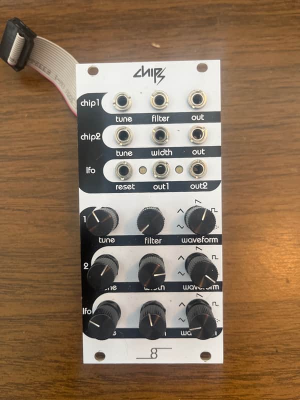 Cre8Audio Chipz Eurorack Synthesizer Module 2022 - Present - Silver image 1