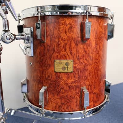 Sonor Signature Horst Link 18" - 10" - 12" - 14" Heavy Shells Bubinga drumkit from 1980's image 10