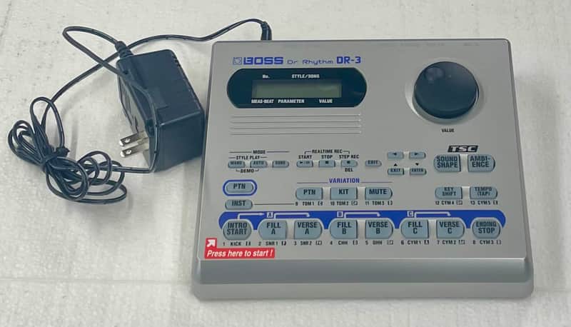 Boss DR-3 Dr. Rhythm 2003 - 2020 - Gray image 1