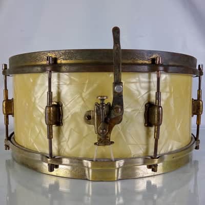 Leedy 6x14" Professional Snare Drum WMP '26-28 Speedway/Nobby Gold/Engraved/1ply image 3