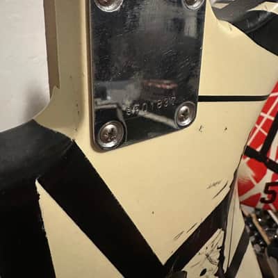 Frankenstrat/Frankenstein Black and White Replica Custom - Amateur image 6