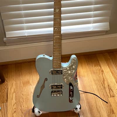 Fender Parallel Universe Volume II Telecaster Tele Magico 2020 - 2021 - Transparent Daphne Blue MINT image 2