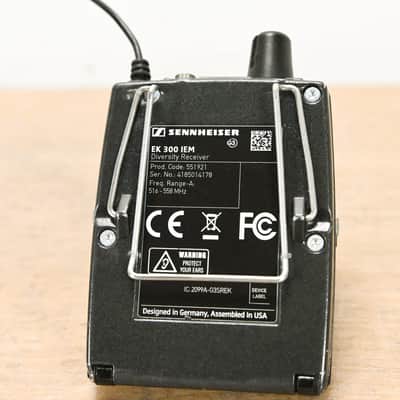 Sennheiser ew 300 IEM G3 Wireless IEM System - A Range NO POWER SUPPLY CG015M9 image 11