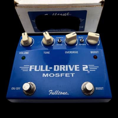 Fulltone Full-Drive 2 Mosfet 2007 - 2018 - Blue X7027 image 4