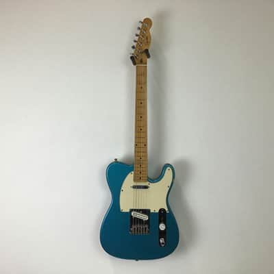 Used Squier TELECASTER MIK W/ UPGRADES Electric Guitars Blue image 2