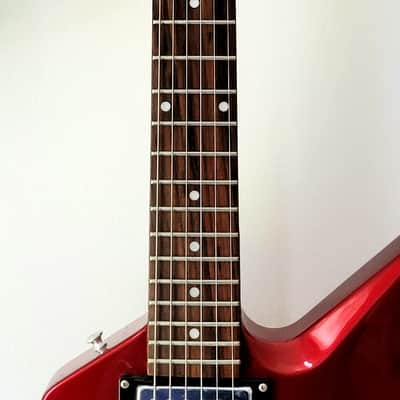 Rare Epiphone Explorer FX Red Built-in Effects Distortion (like Slasher) image 7