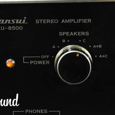 Sansui AU-8500 Stereo Integrated Amplifier in Very Good Condition image 9