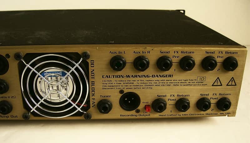 Eden WT-1205 Bass Amp *1200 Watts *Made in USA (2006) | Reverb