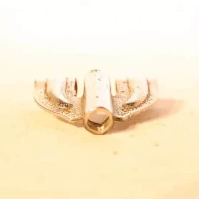 Leedy Bass Drum Claw Vintage 1930/40s Nickel image 2