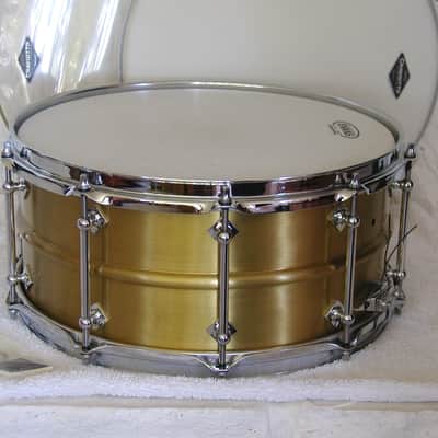 Craviotto AK Brass Snare Drum - 14 x 6.5 Masters Metal, 2013 – Excellent Condition - #40 of 60 image 4