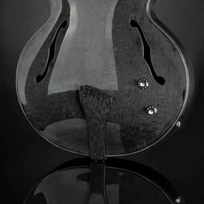 Fibertone DRC hollow body 2019 unidirectional natural carbon fiber image 4