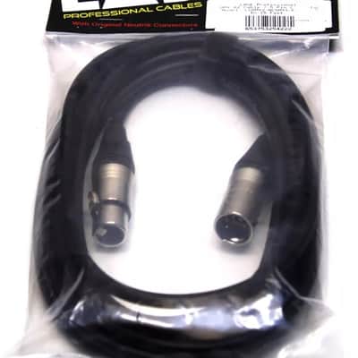 LASE 15 Ft DMX 5 Pin XLR Lighting Cable W/ NEUTRIK LCDMX2-NC5MXX-FXX-N 15 image 1