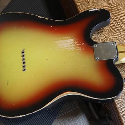 2014 Nash TC-72 Lollar Pickups Electric Guitar Sunburst Satin + OHSC image 13