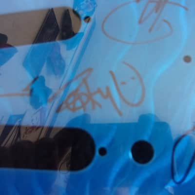 Avenge Sevenfold Hand Signed & Framed Guitar Pick Guard featuring Live in LBC image 6