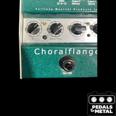 Fulltone Choralflange 2001 - 2008 - Green/Silver - X21803 image 4