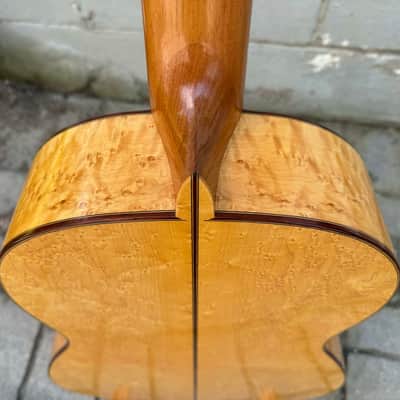 2024 Matthew Chaffin Spruce/Birdseye Maple Classical Guitar image 9