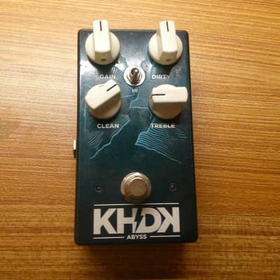 KHDK Electronics Abyss Bass Overdrive 2010s - Blue image 2