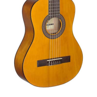 STAGG 1/2 Natural-coloured Classical Guitar With Linden Top image 1