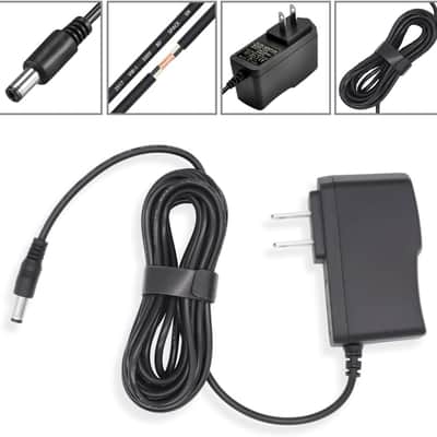 9V Power Adapter fits for Casio Keyboard AD-5, AD-5MU AD-5MR WK-110 WK-200 LK-100 LK-220 CTK-496 CTK-573 CTK-700 CTK-710 CTK-720 CTK-2100 Replacement Supply Charger Extra Long Cable Cord 8.2ft image 2