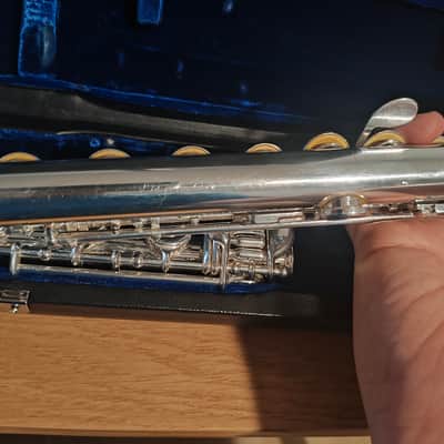 Powell Sonaré PS-601 Flute | Sterling Silver w/ 9k Aurumite Gold Lip Plate | Offset G | Just Serviced image 9