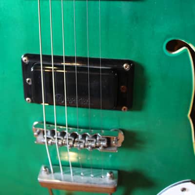 Mosrite Celebrity III Rare Translucent Green late 1960s image 7