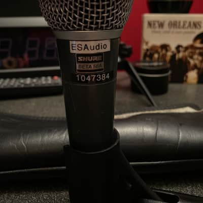 Shure BETA 58A Handheld Supercardioid Dynamic Microphone 1996 - Present - Black image 1