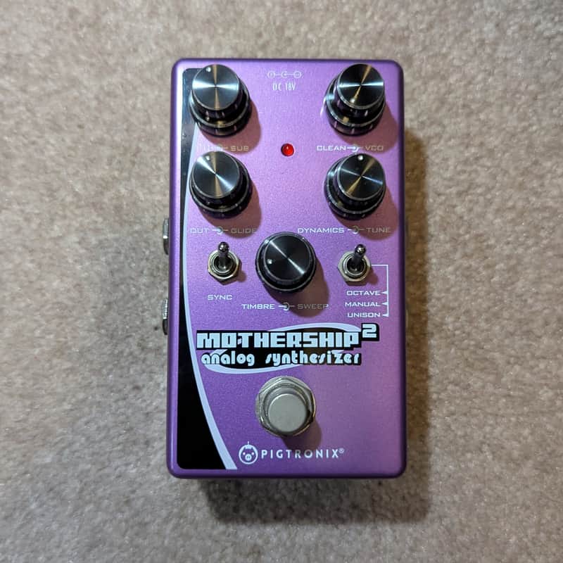 Pigtronix MS2 Mothership 2 Analog Synthesizer Pedal image 1