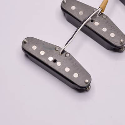 1979 Vintage Fender Stratocaster Grey Bottom Pickup Set 1970s USA image 7
