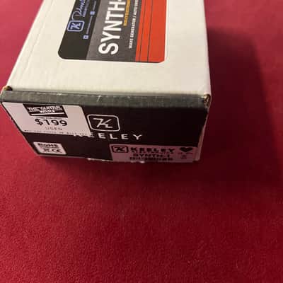 Keeley Synth 1 Reverse Attack Fuzz Wave Generator 2019 - Present - Grey / Red / Blue image 7