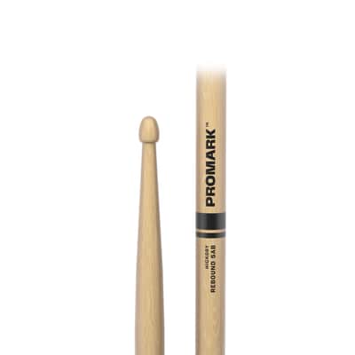 ProMark Rebound 5AB Hickory Drumstick, Acorn Wood Tip image 4