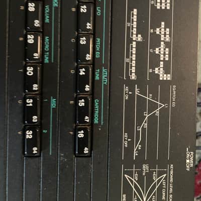 Yamaha DX7s 87-90s Good Shape - New Battery image 10