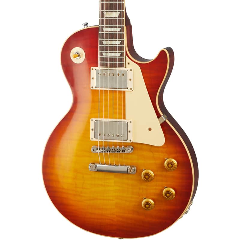 Gibson 1959 Les Paul Standard Reissue Electric Guitar - Washed Cherry Sunburst image 1