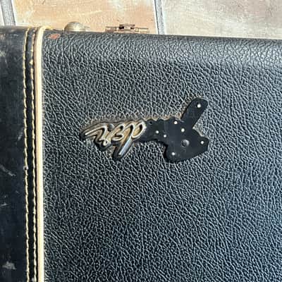 1965 1966 Fender Jaguar Jazzmaster guitar hard case tolex image 2