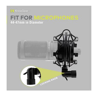 Knox Gear Basic Microphone Shock Mount for 44-47mm Microphones image 13