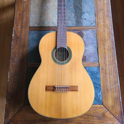 Yamaha No. G-60 vintage MIJ nylon classical Nippon w/hsc - Natural image 3