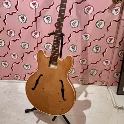 1966 Gibson EB-2 Bass Project Husk - Natural Finish image 3