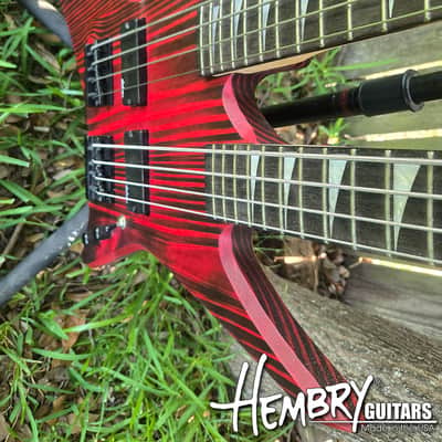 HEMBRY / Jackson Warrior hybrid doubleneck bass double neck image 4