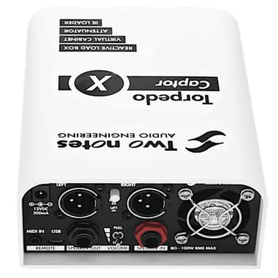 HOT! IN STOCK Two Notes Captor X 8 ohm Reactive Load Direct DI Box Speaker Cab Sim Attenuator Pedal image 4