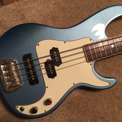 G&L SB-2 2009 Lake Placid Blue image 1