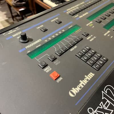 Oberheim Matrix 12 61-Key 12-Voice Synthesizer 1985 - Black image 11