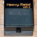 1980's Boss HM-2 Heavy Metal (Black Label) Made in Japan The Grail of The HM-2's it Will Rule your Tone, Ships Fast !