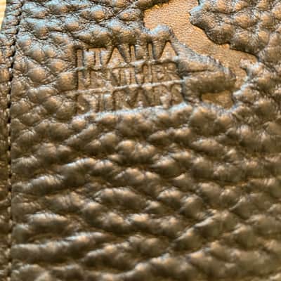 Italia Leather Straps 2.5 INCH WIDE CHOCOLATE LEATHER GUITAR STRAPS 2025 image 6
